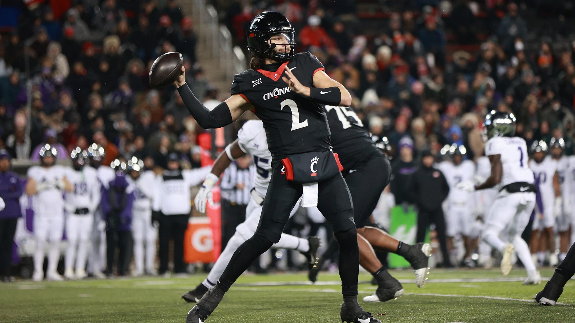 University of Cincinnati Football quarterback, Brendan Sorsby
